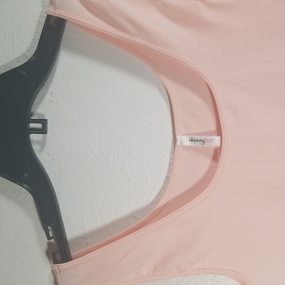 Skinny Tees Seamless Stretch Tank Top One Size 8% Spandex - Picture 8 of 9